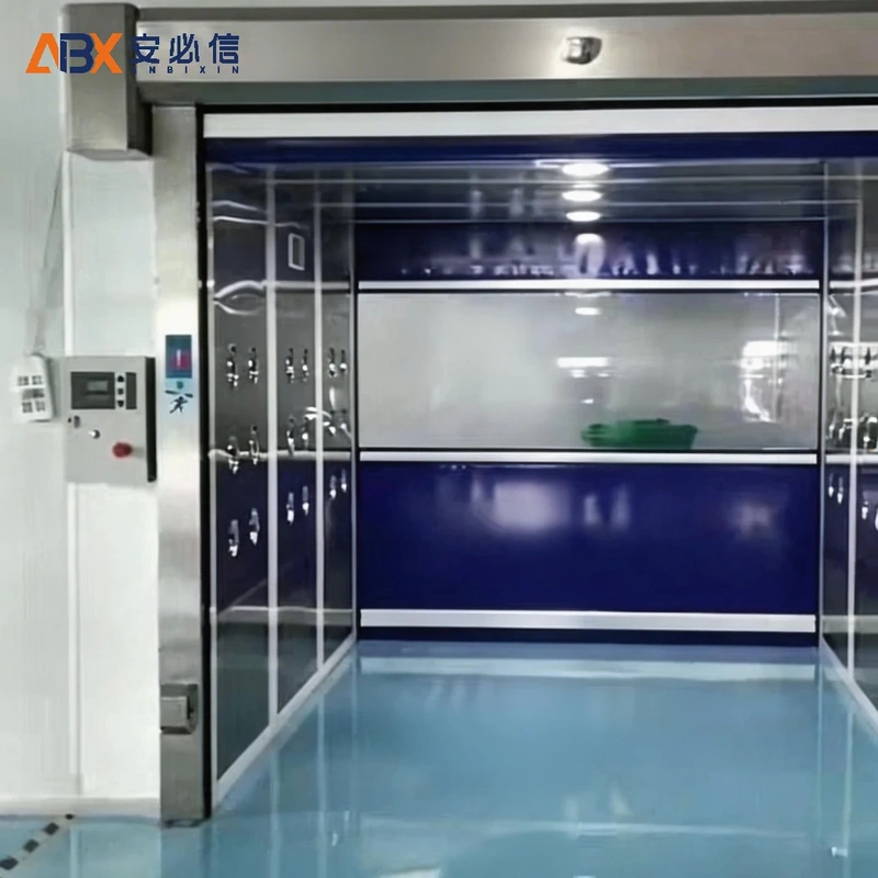 白银软质快速门
